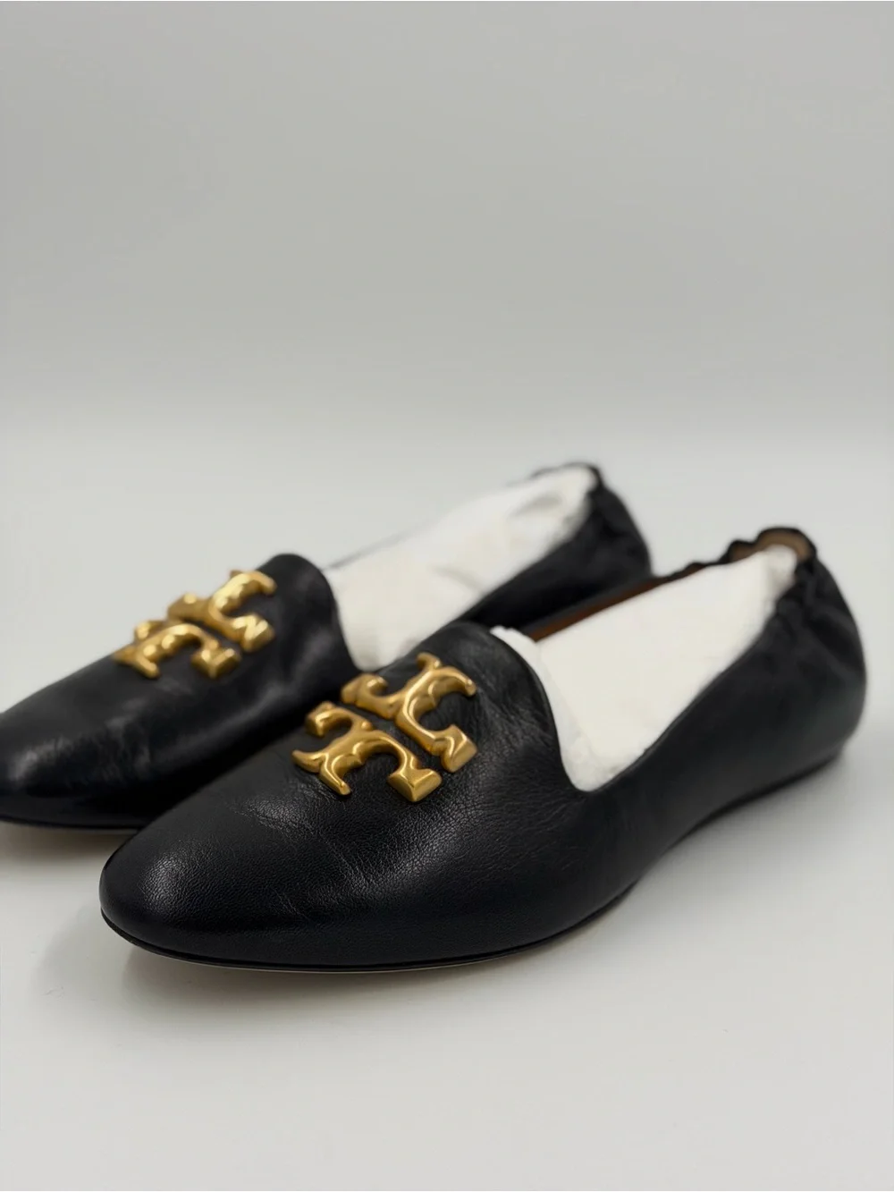 Tory Burch Eleanor Loafers – Perfect Black – Size 8